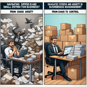 Read more about the article Navigating Stress and Anxiety in Small Distribution Business Management