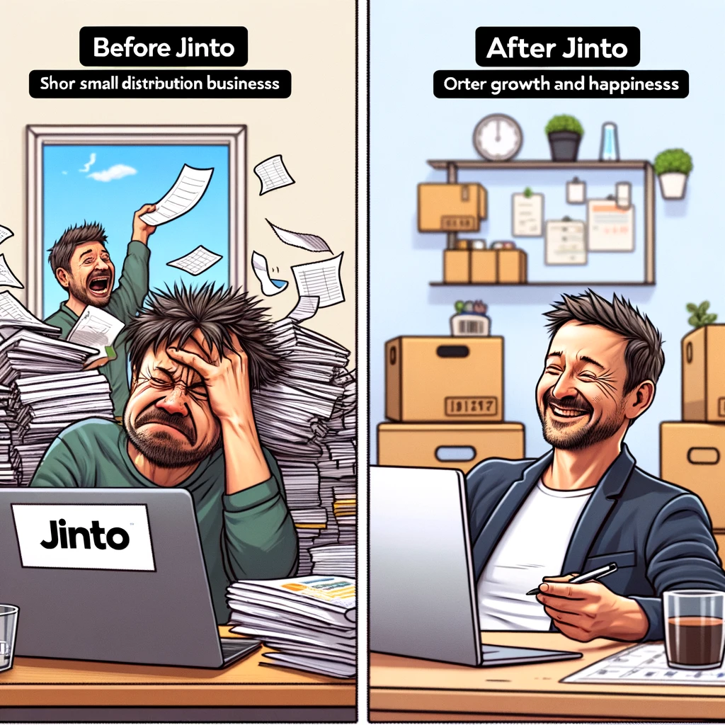 Read more about the article Why Small Distribution Businesses Need Jinto for Growth and a Happier Life